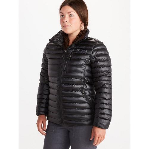 Marmot Avant Featherless Down Jacket For Womens Black QGV615923